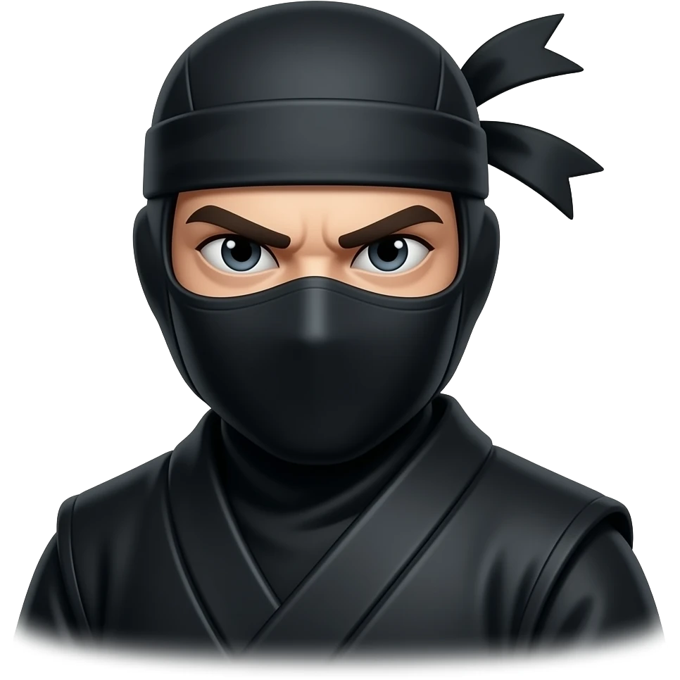 نینجا ترسناک emoji