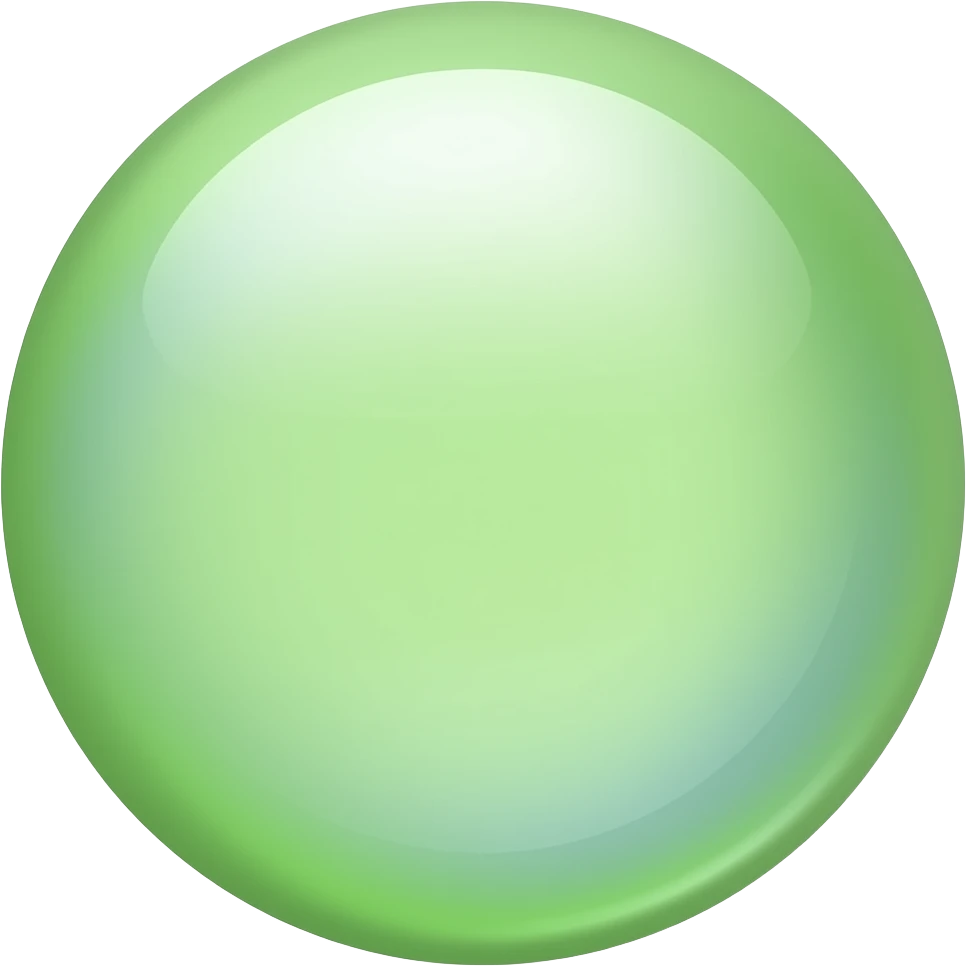 green bubble see trough emoji