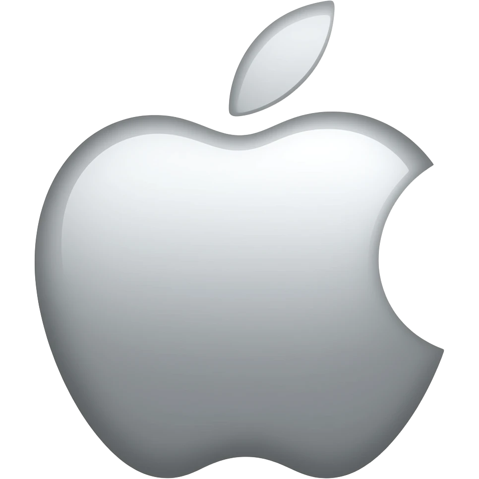 Apple logo emoji