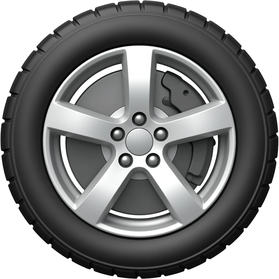 car tire emoji