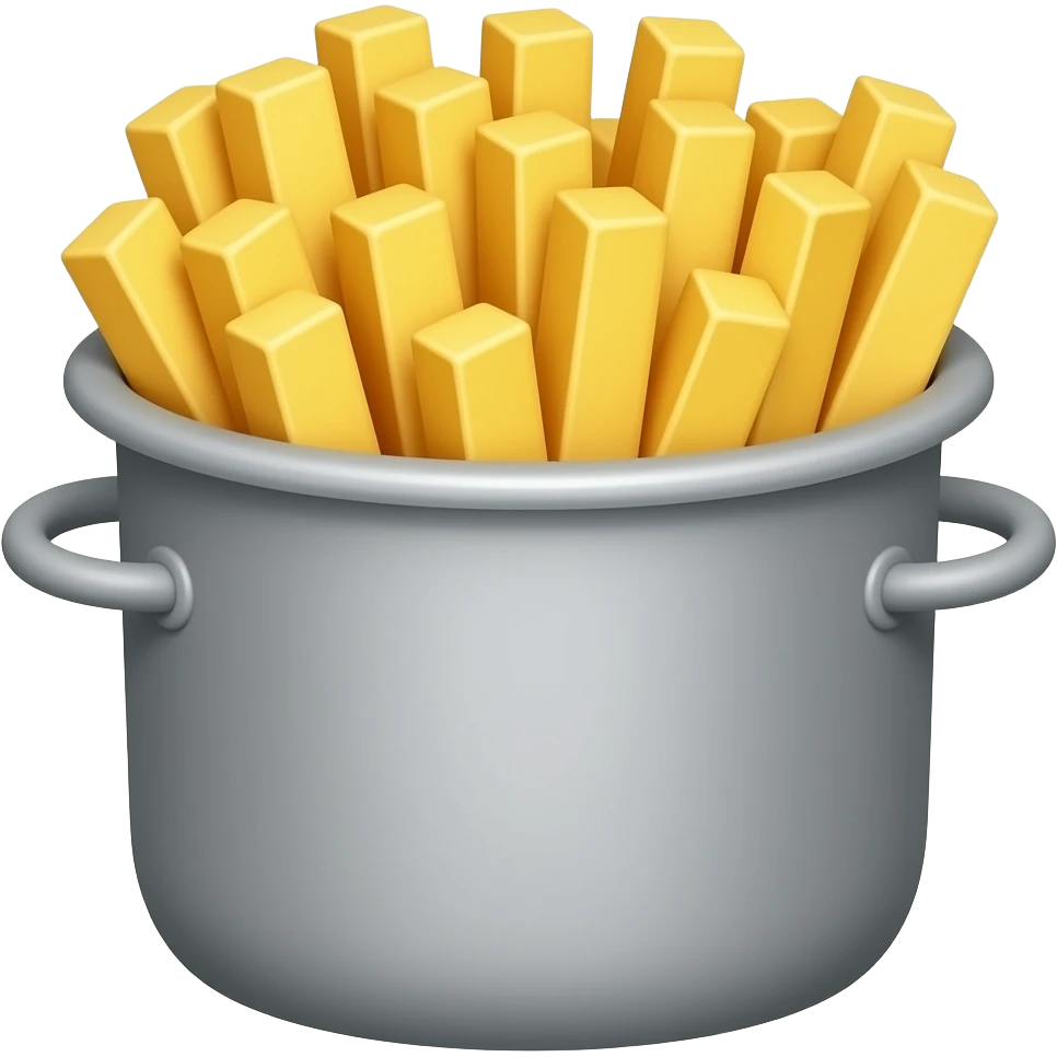 frites pot gris emoji