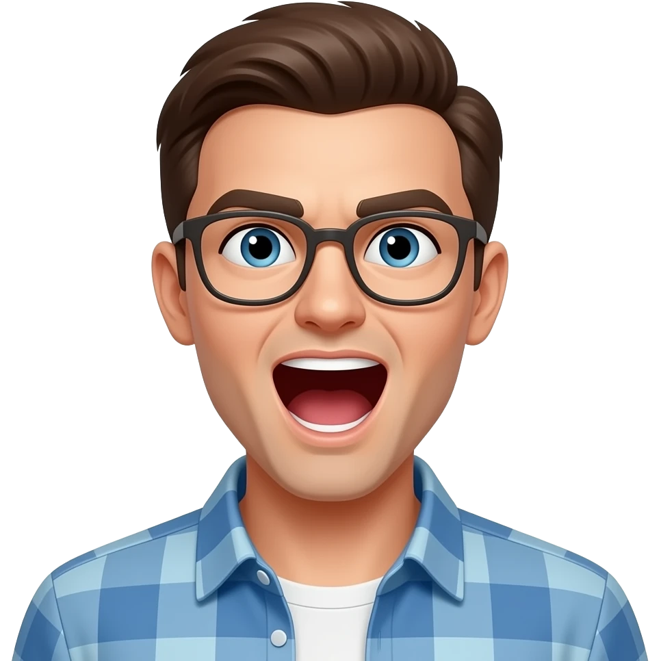 A weeeee emoji