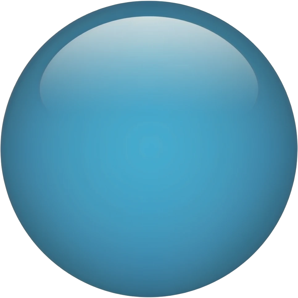 blue circle emoji