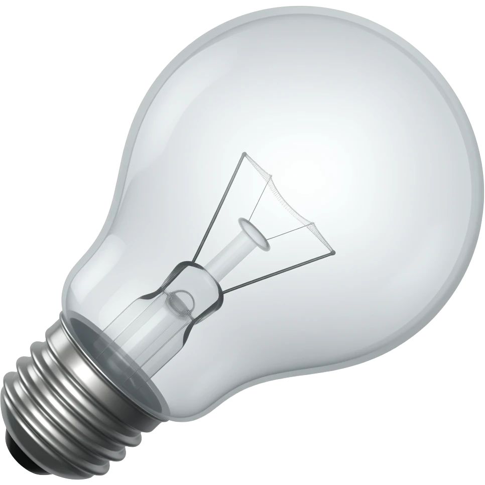 Bulb emoji