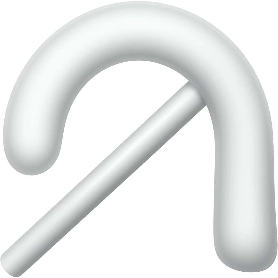 White Cane emoji