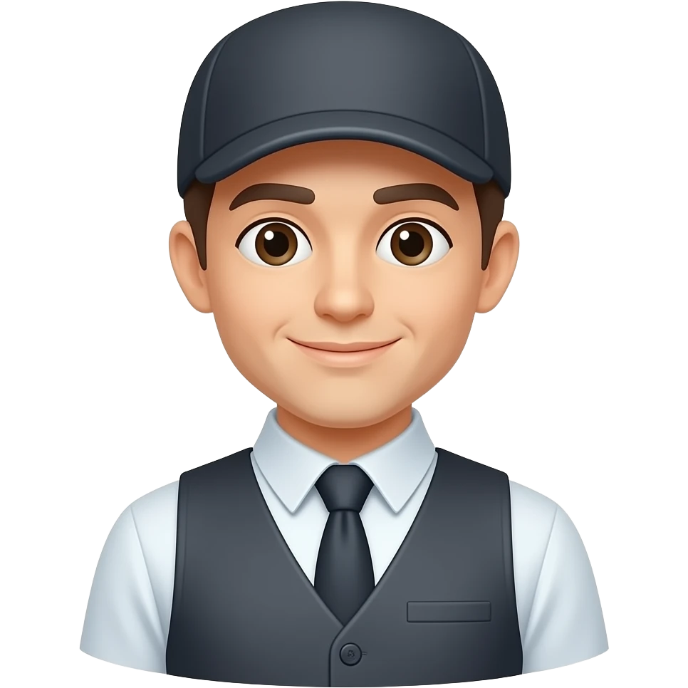 Cleaning staff icon emoji