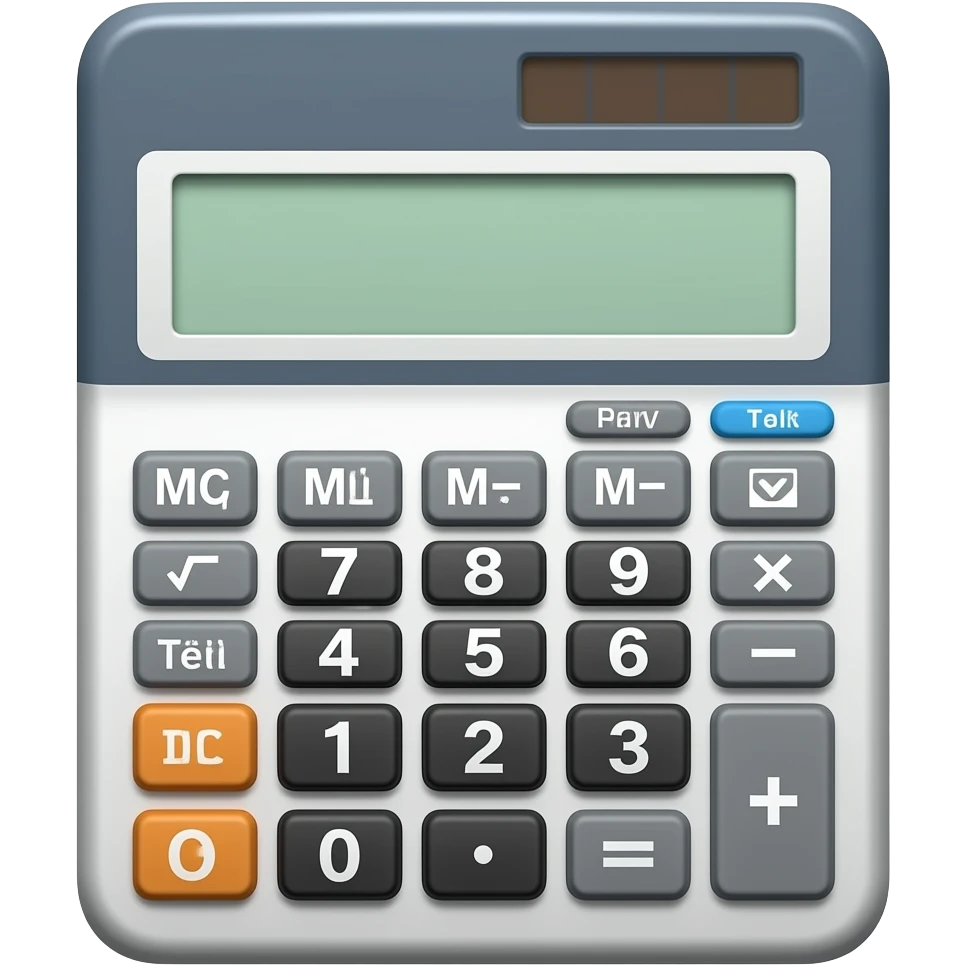 calculator emoji