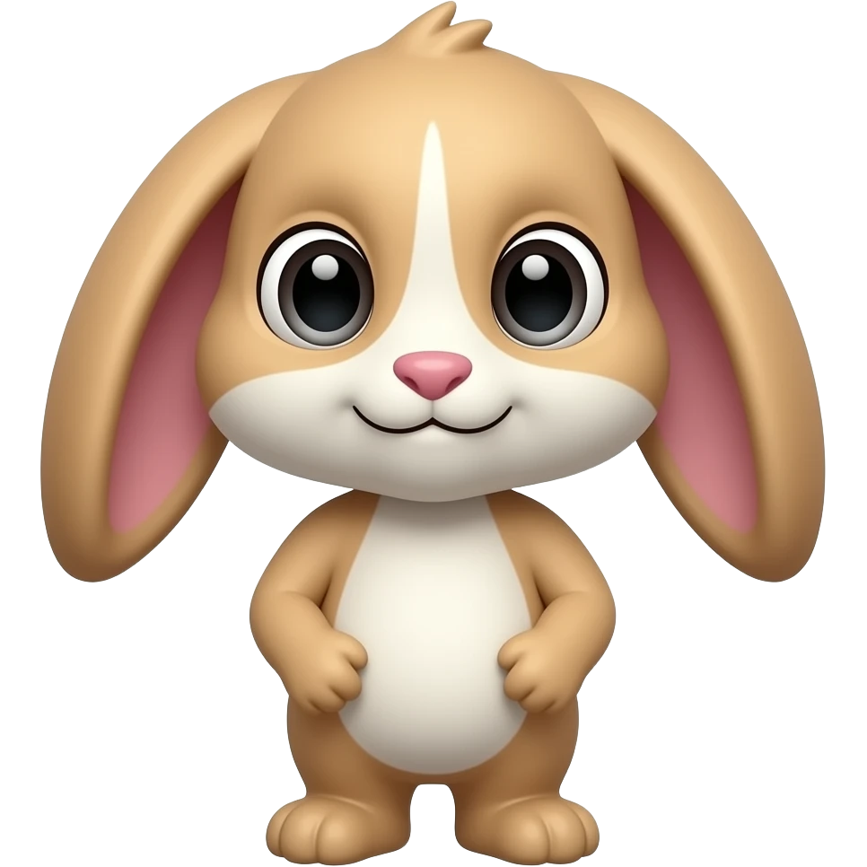 Flop earred bunny emoji