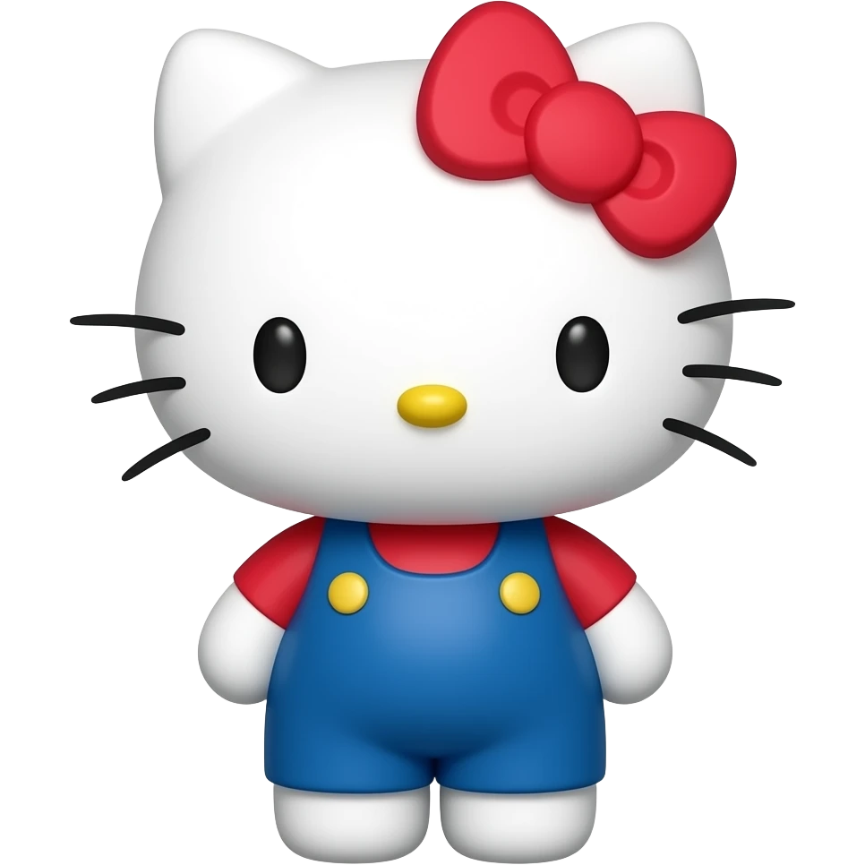 Hello kitty emoji