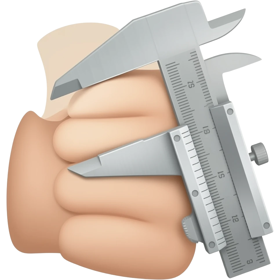 Plicometro emoji