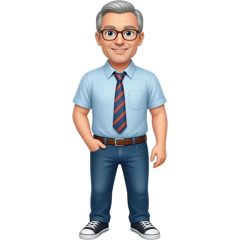 Dad dabbing emoji