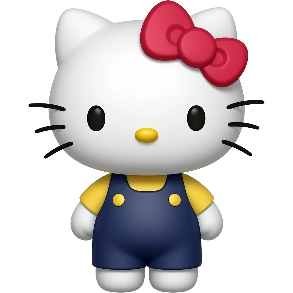 Hello kitty emoji