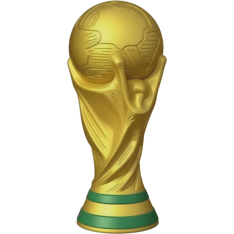 1 FIFA WORLD CUP TROPHY emoji