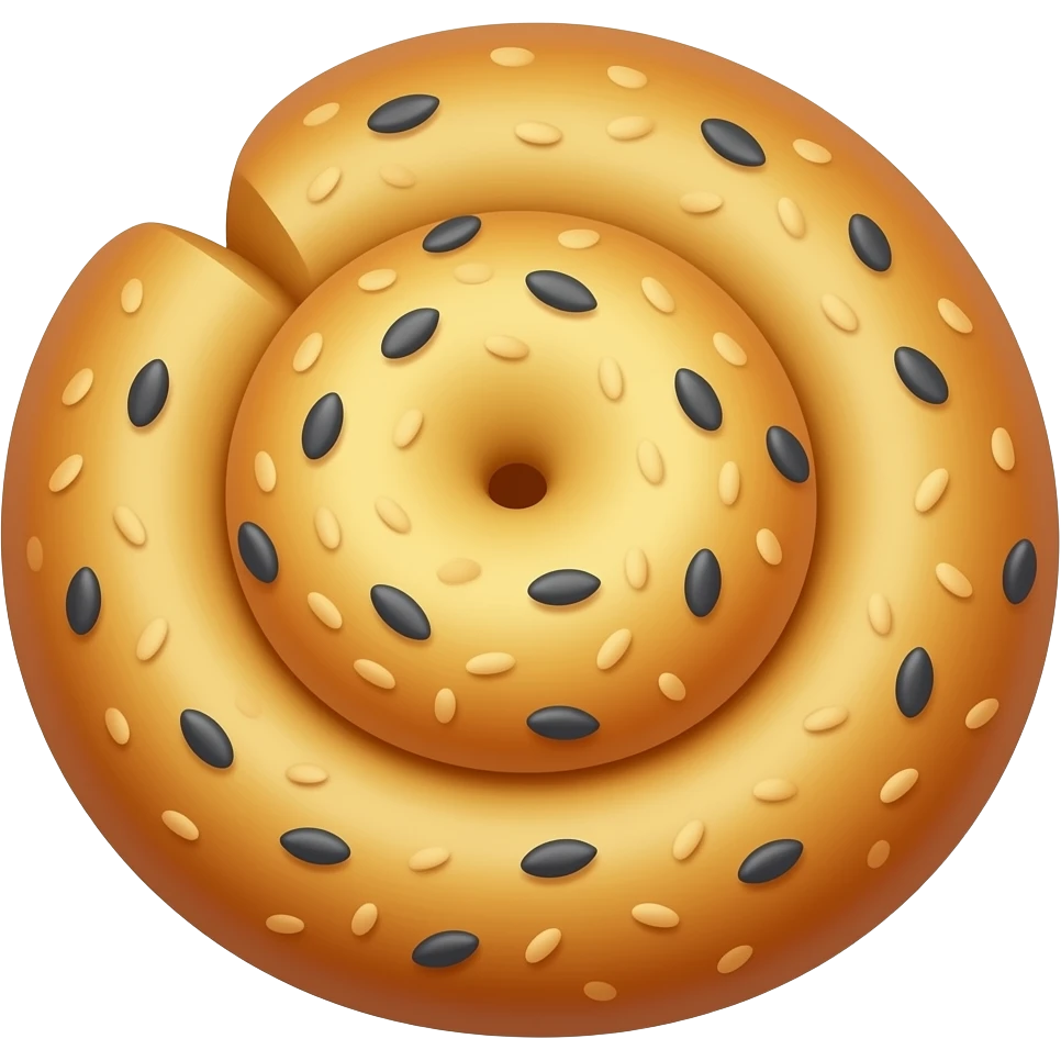 бисквитный рулет с маком emoji