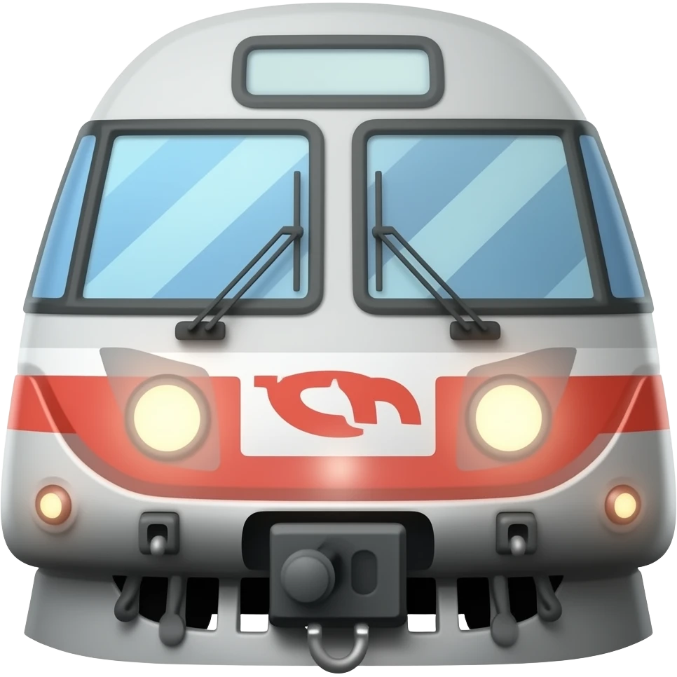 🚋🚃🚃 emoji