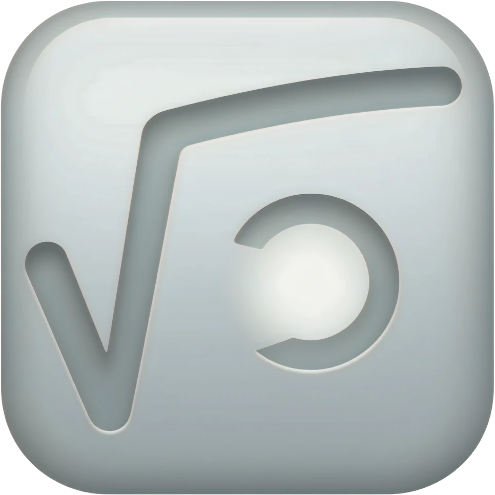 ✓ Square root emoji