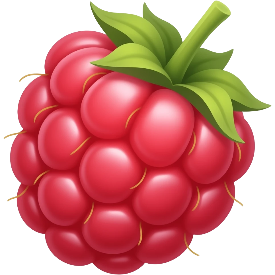 Raspberry emoji