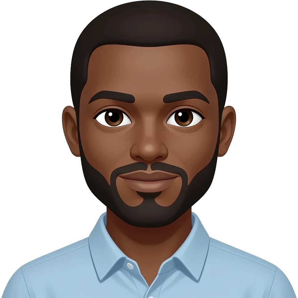 black man emoji