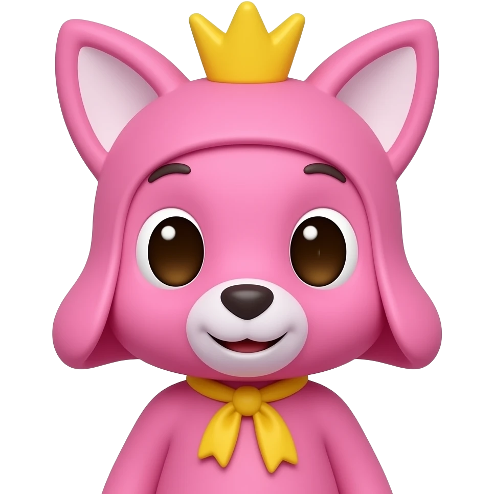 Pinkfong is a middle age emoji