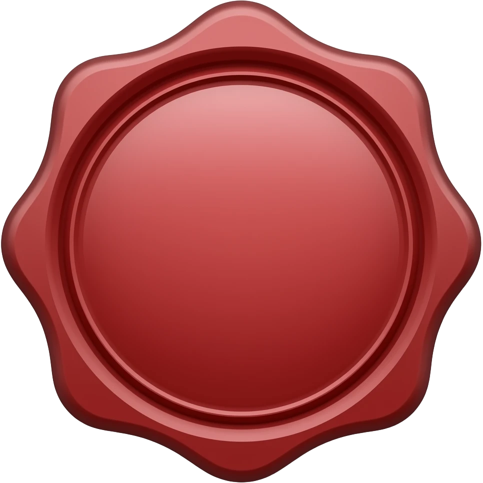 Royal Red official seal emoji