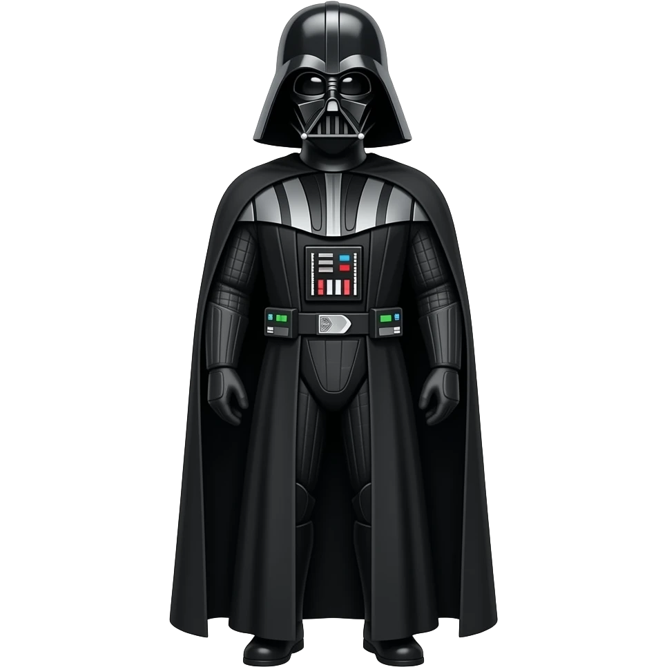 Full Length body Realistic Darth Sidius emoji