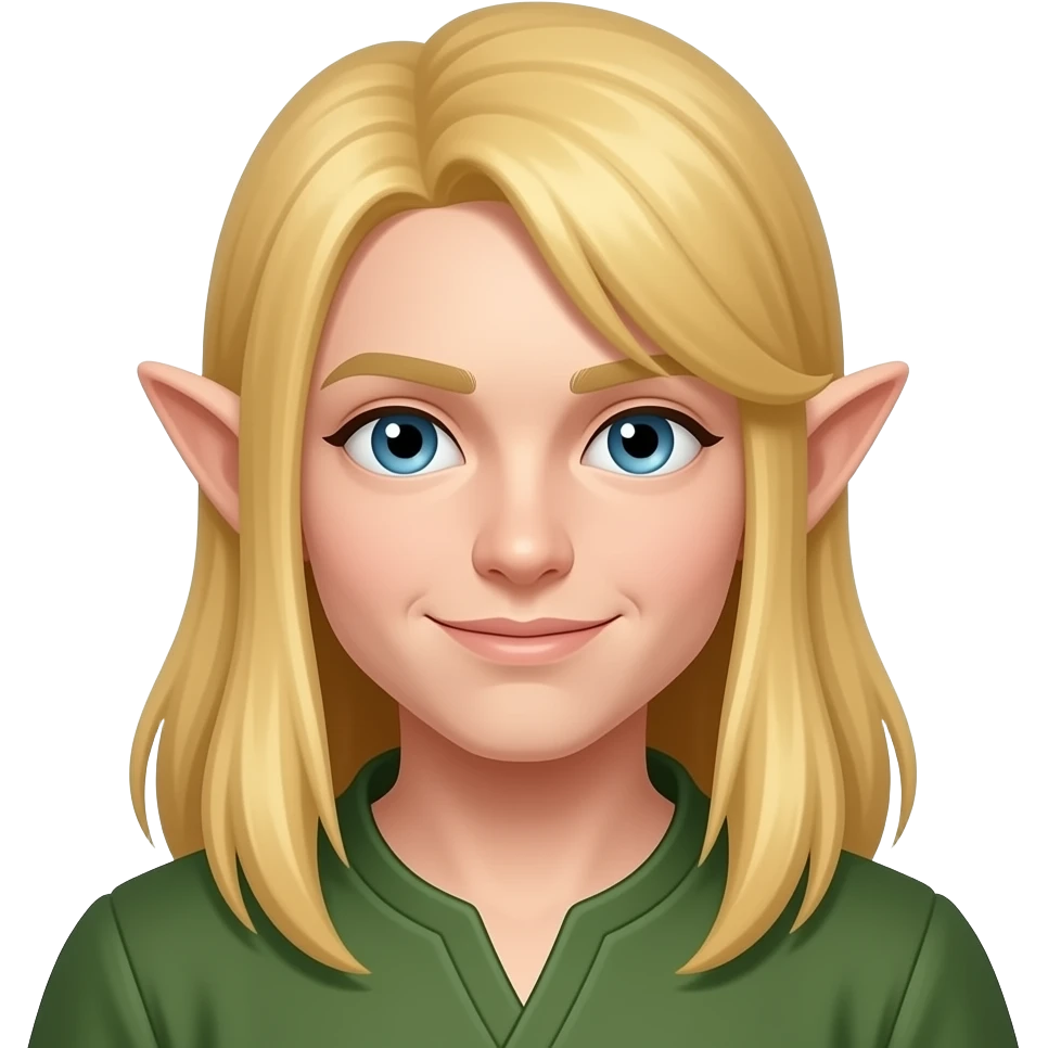 blond elf emoji