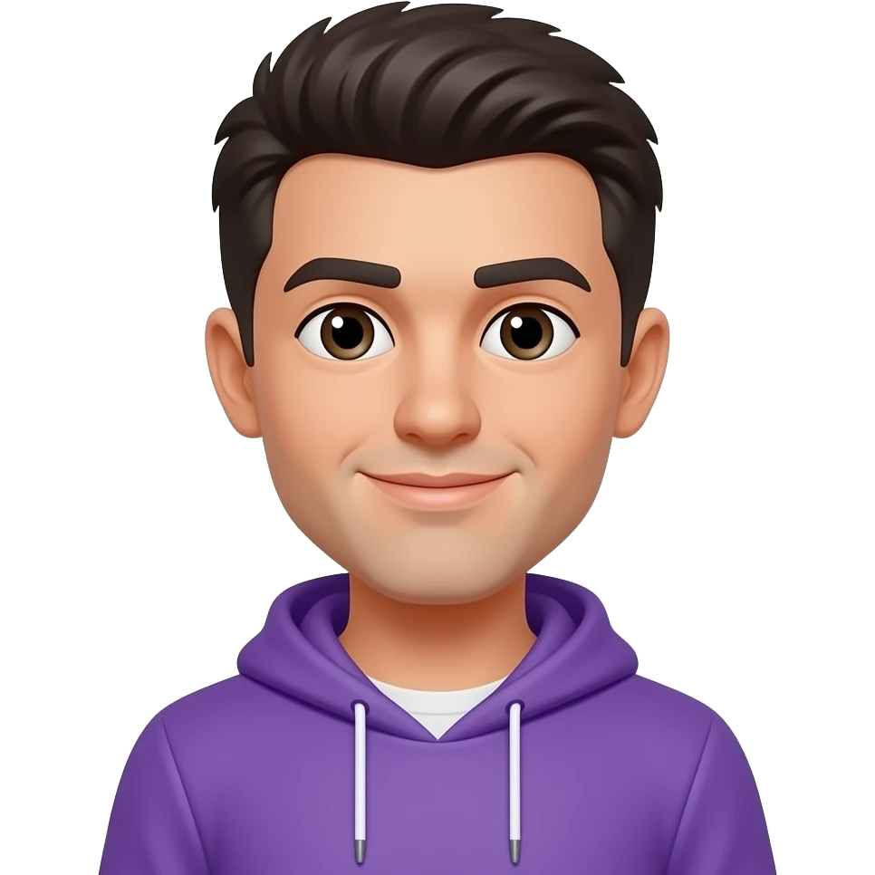 Purple guy emoji