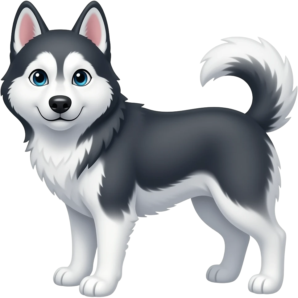 Husky emoji