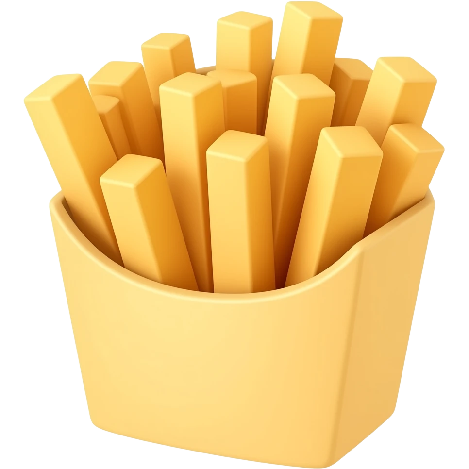 French fries emoji