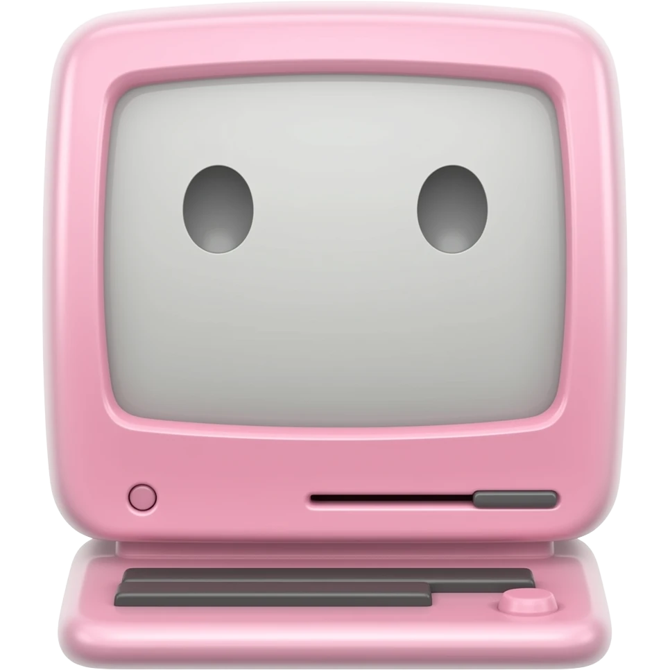 Pc pink emoji