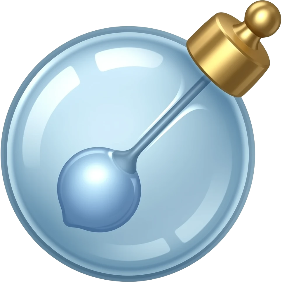 pendule de radiesthésiste en cristal emoji