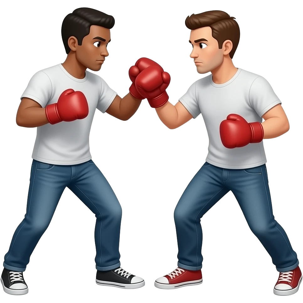 the fight between two persons emoji