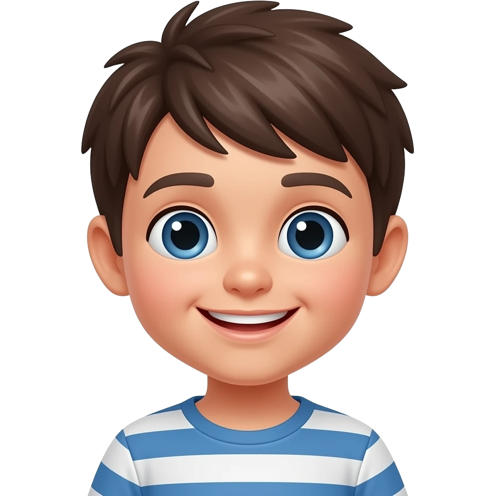 cartoonish, almost hand made emoji