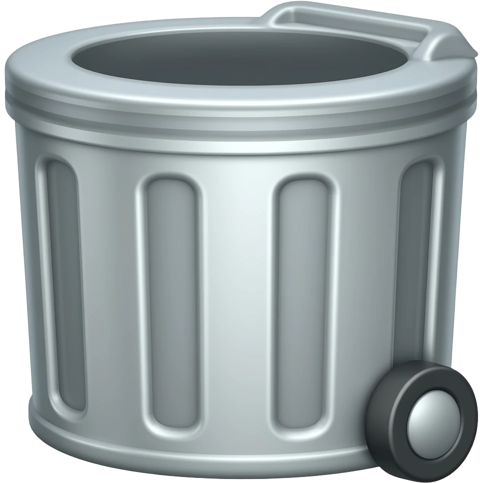 Trash cart emoji
