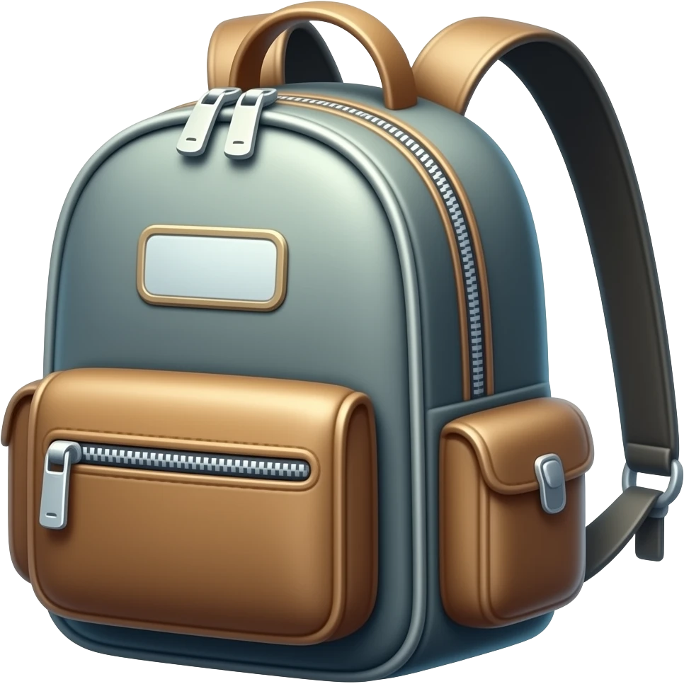 school bag emoji