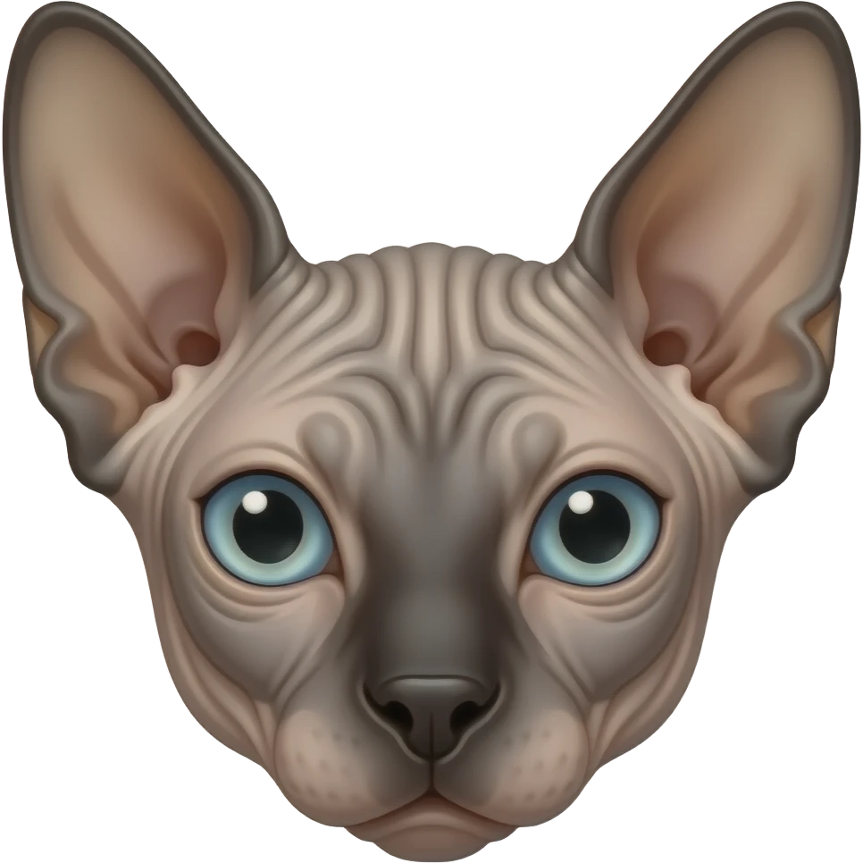 Sphynx head emoji