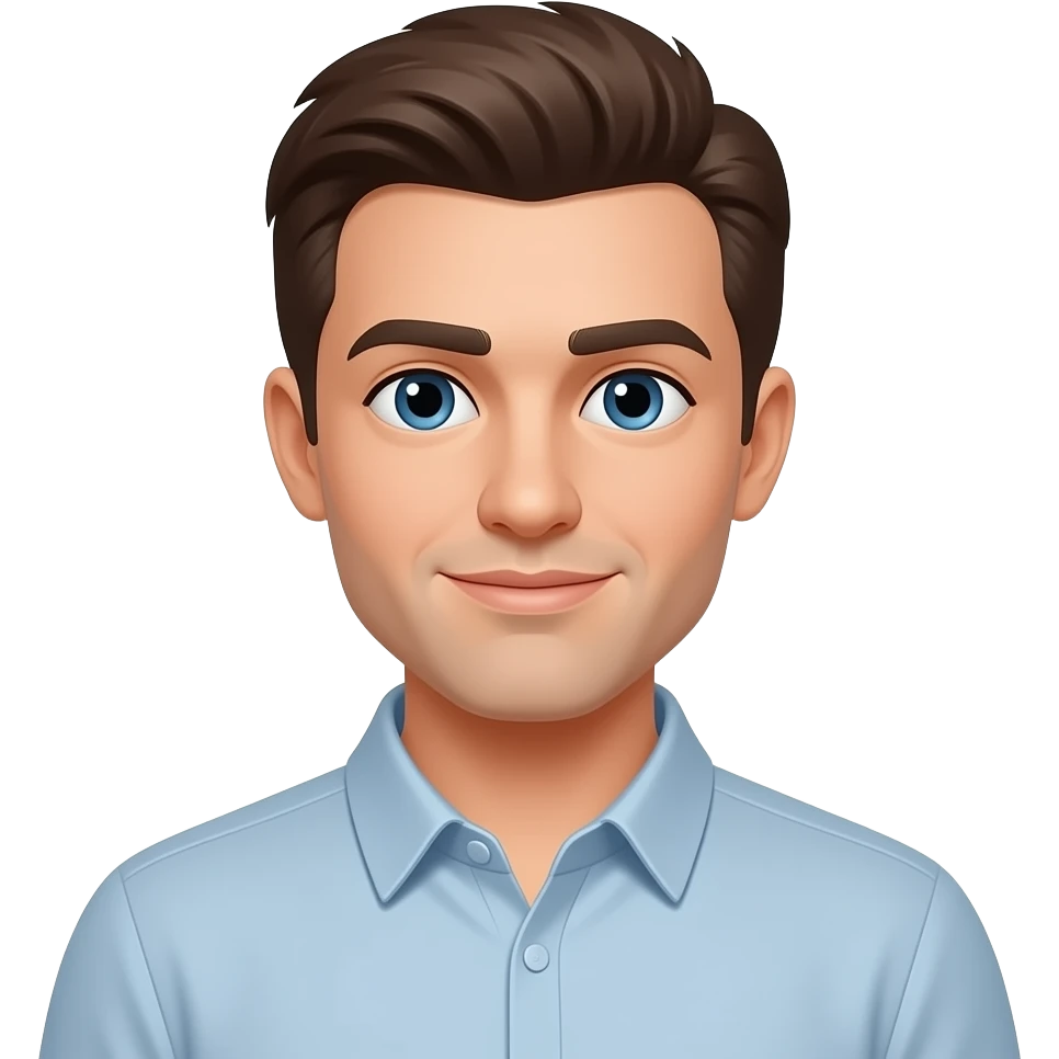 یک مرد سفید پوست emoji