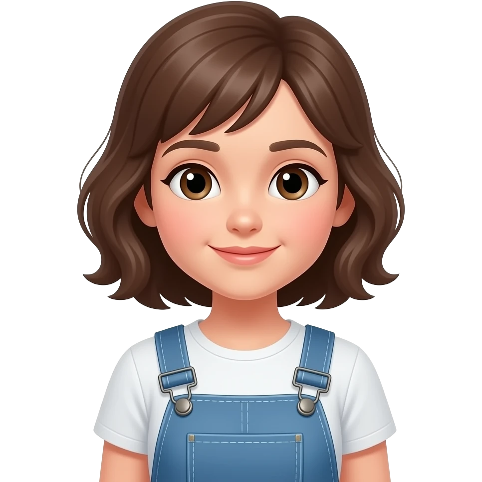 Girl in coveralls emoji