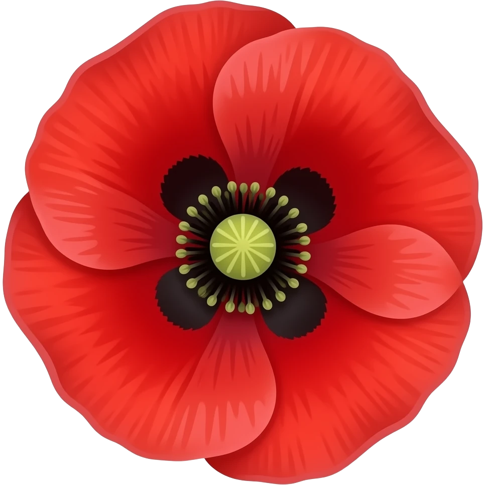 Poppy emoji
