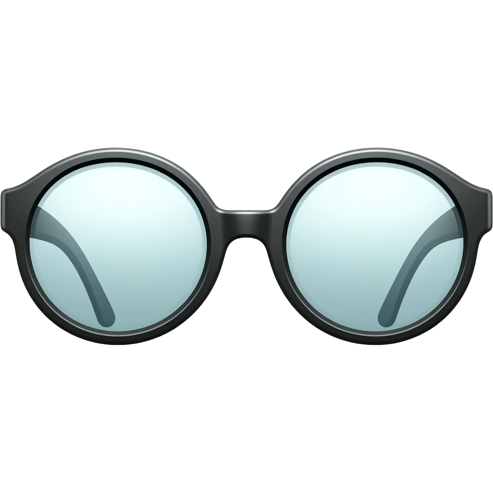 round glasses emoji