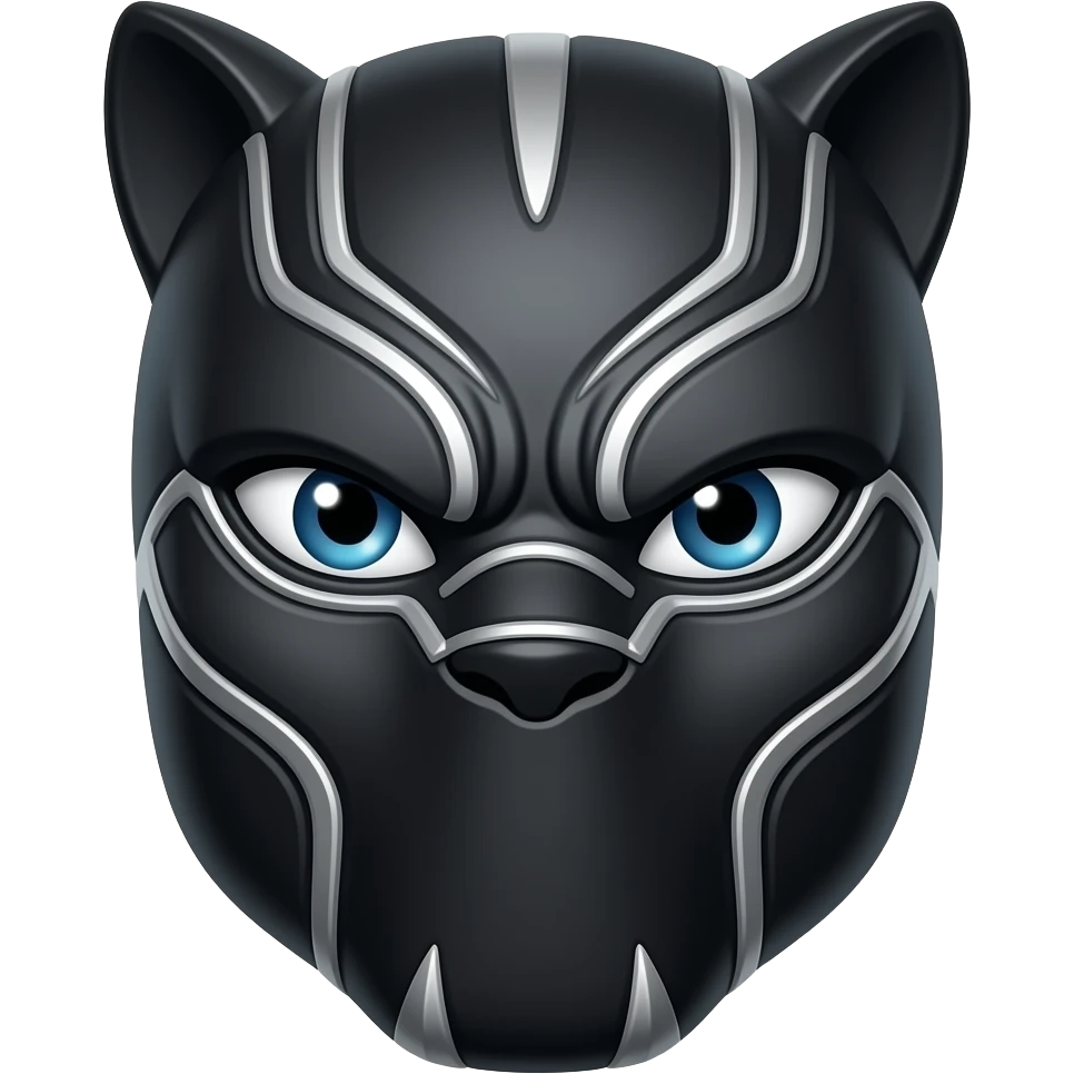 Black panther emoji small to copy paste in chat emoji