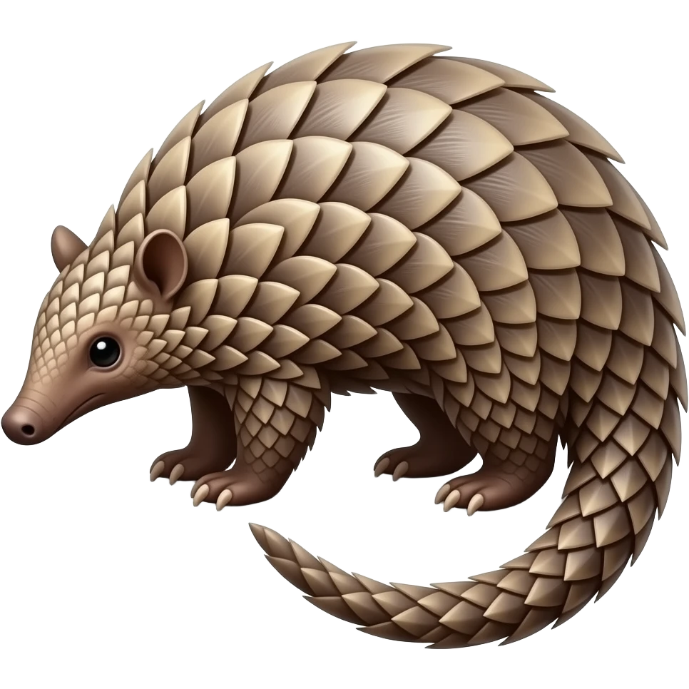 Let's paint it wishPangolin emoji