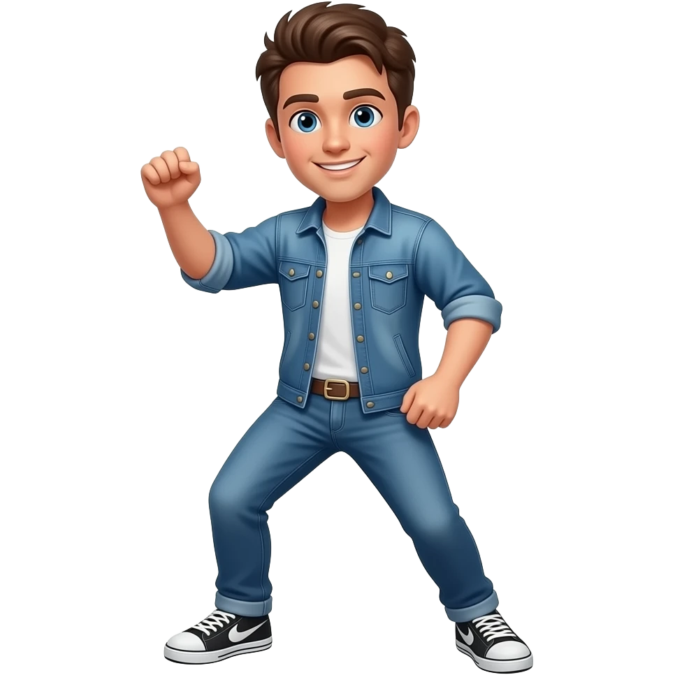 Guy dancing emoji