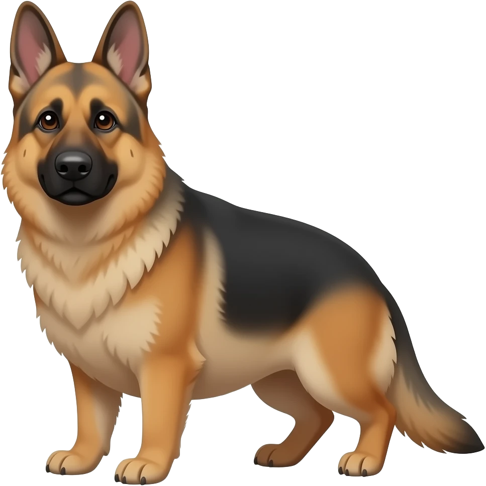 The Fat seal German Shepard emoji