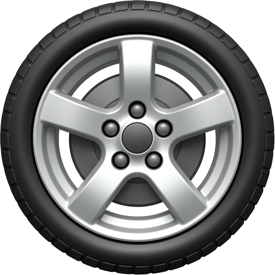 car wheel emoji