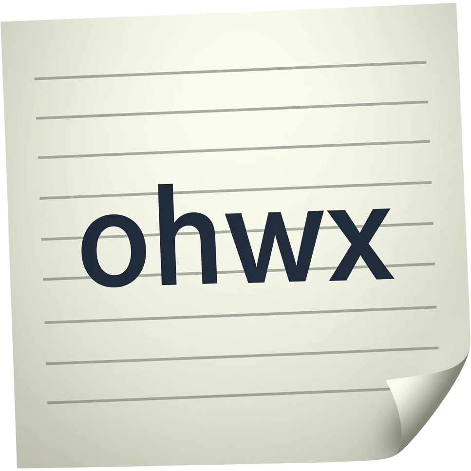 paper word emoji