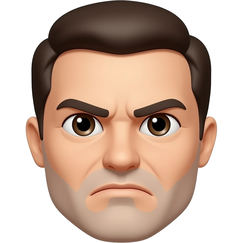emoji scowling not lifelike emoji