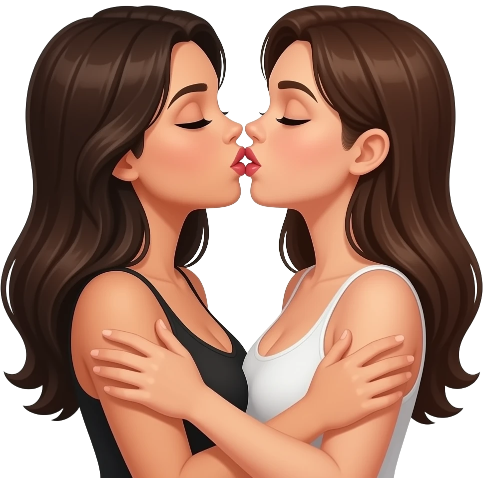 Lesbian sex emoji