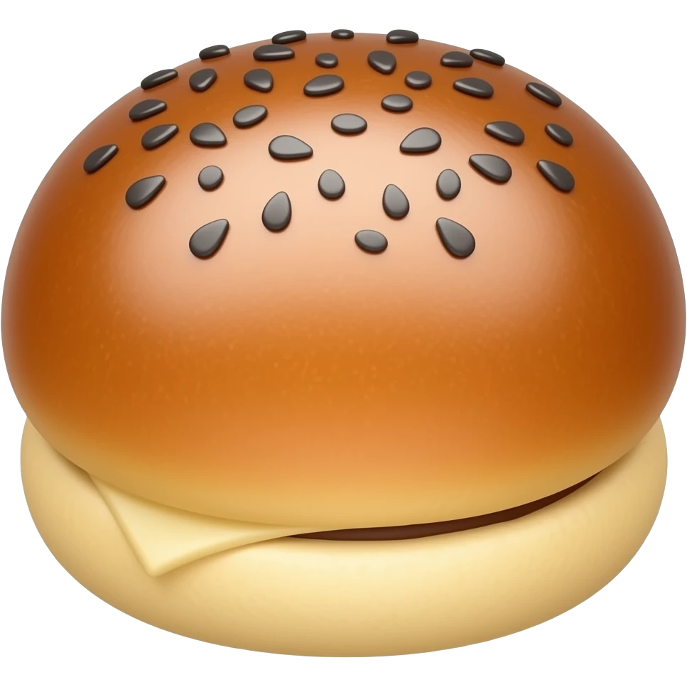 пышная булочка с маком emoji