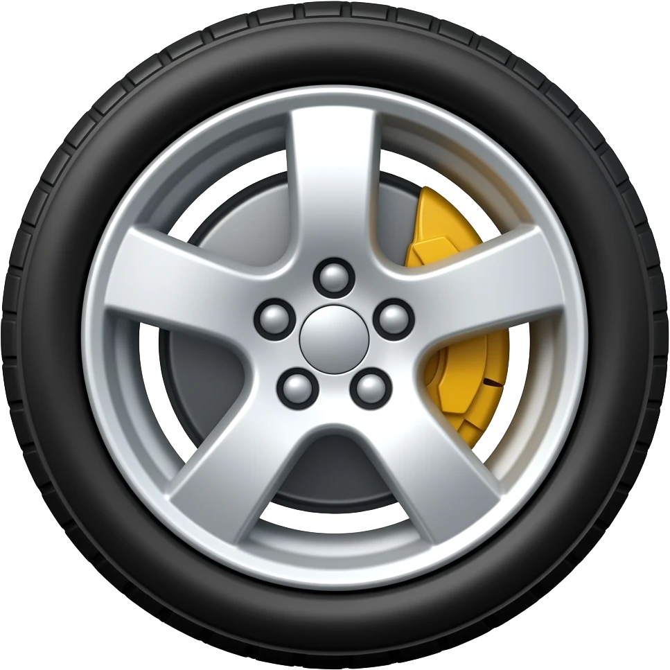 car wheel emoji